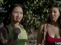 stepsisters explore celebrity home privately