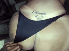 Intense fucking in sauna with big black cock lover.