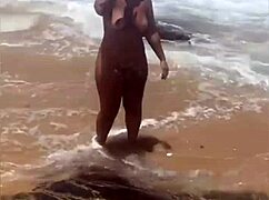 Fiquei PELADINHA na praia africana