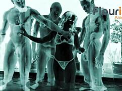 amateur hot wife bellav takes bbc gangbang.