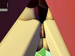 Creamy Anal Sex in Roblox Condo Builds Tension