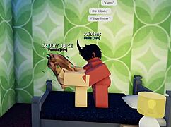 Creamy Anal Sex in Roblox Condo Builds Tension