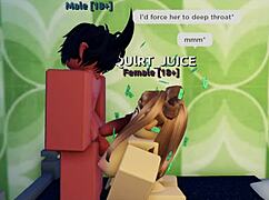 Creamy Anal Sex in Roblox Condo Builds Tension