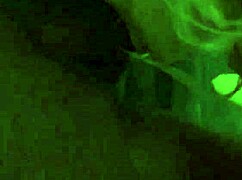 Sucking my blow up doll with deepthroat and handjob