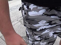 Hairy claudia explores the forest of pontedera