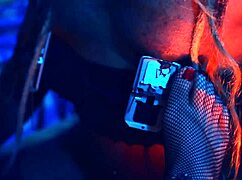 In this beauty heels fetish scene, she uses nipple clamps for intense pleasure