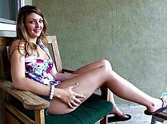 Staci Silverstone's Huge Cock Blowjob and Swallow