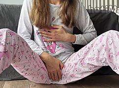 Squirting Closeup Petite Asian Babe Small Boobs Masturbating Horny Pussy Orgasm