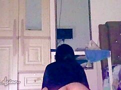 Hey, this sexy asian girl with a big ass and dripping pussy gets fucked pov at midnight... delicious!