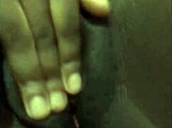 Ebony Babe's Detailed Solo Masturbation Featuring Big Ass and Homemade Vibes