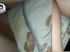 Oh, fucking the naughty wife from behind right on the bed edge!