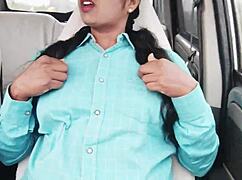 I, uh, fuck this college girl in the car, saying dirty things like 'your pussy's tight'