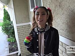 asian chick eva yi craves that big cock pounding 😈