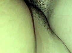 hey, while watching tv, my stepsister lets me fuck her pussy