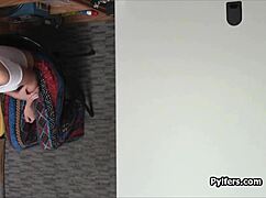 Beautiful Big-Tit Employee Rides Cock Secretly In The Office