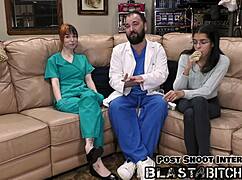 ditria rose gets pussy creampied in pov