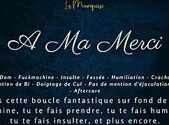 i'm in control with french dirty talk joi femdom asmr, guiding you through every command