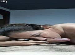 ESPOSA VENEZOLANA MADURA ME HACE UNA RICA MAMADA EXTREMA CON MASAJE