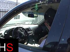 Gorgeous Teen Brunette With Beautiful Tits Fucks Huge Cock