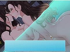 julie in various sex scenes