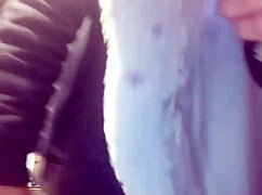 Young Redhead Pleasures Herself With Dildo On Countertop