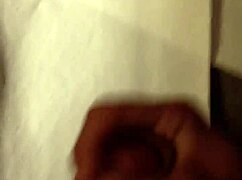 Nine inch dick masturbating leads to cumshot