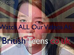hot british teen 18+ redhead gives a handjob
