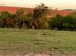 Did the married woman get caught fucking the young guy in the bush?