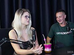 Compilations of Hyoran Carvalho in sheer red outfits