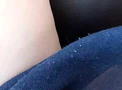 Oops, small slip with tits and pussy 😏