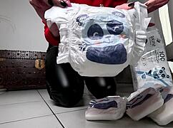 i'm in abdl france, wearing couche for adult regression and enuresie incontinence