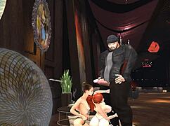 Heyward's Strip Club Lap Dance Ends With A Facial!