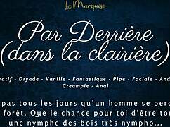par derrière dans la clairière - french audio anal nymphe
