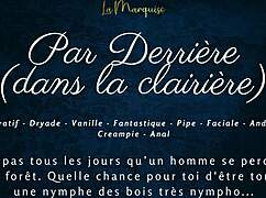 par derrière dans la clairière - french audio anal nymphe