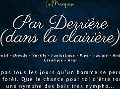 par derrière dans la clairière - french audio anal nymphe
