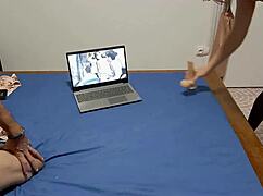 1132 - Fucking White Milf Yellow Satin Nightie Rose Satin Corset Pink Satin Panties Doggy Style Pov Blowjob Ass Licking Sexy Stockings High Heels