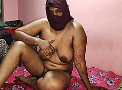 Indian Roommate's Hard Missionary Turns Hair-Pulling Wild