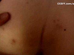 geeky teen blonde explores oral sensations carefully