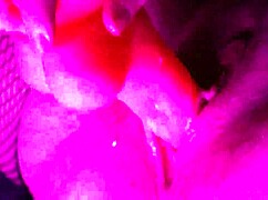 I squirt on my pink dildo.