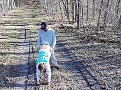 curvy babe fucked in public shower and at public camp 😏