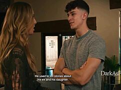 why blackmail petite millie morgan at step dad's wake, taboo fantasy?