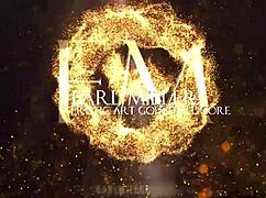 Bella Blaze strips and masturbates her tight little pussy outside.