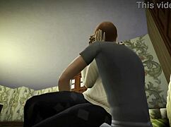 madrasta horny with enteado in bed - ep 1 - happy sims