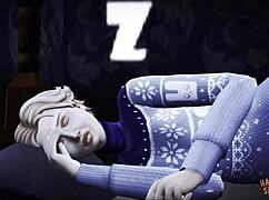 madrasta horny with enteado in bed - ep 1 - happy sims