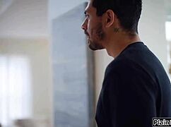 Guy Gets Into Stepbrother's Wife's Panties For Big Cock Action