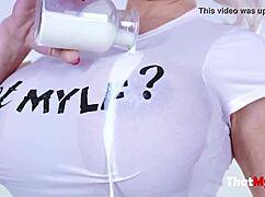 blonde milf milks money with her strategy - alura jensen