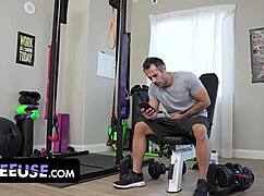 Alex Coal The Ultimate Fembot Gives Muscular Lover A Massage He'll Never Forget