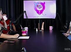 I watch compilations of jow jow in bora cast with bruna carlos on sheer red