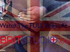 Busty Brit Teen Rides Fucking Machine Orgasm 😈