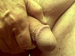 Grandpa Shows His Flaccid Cock
